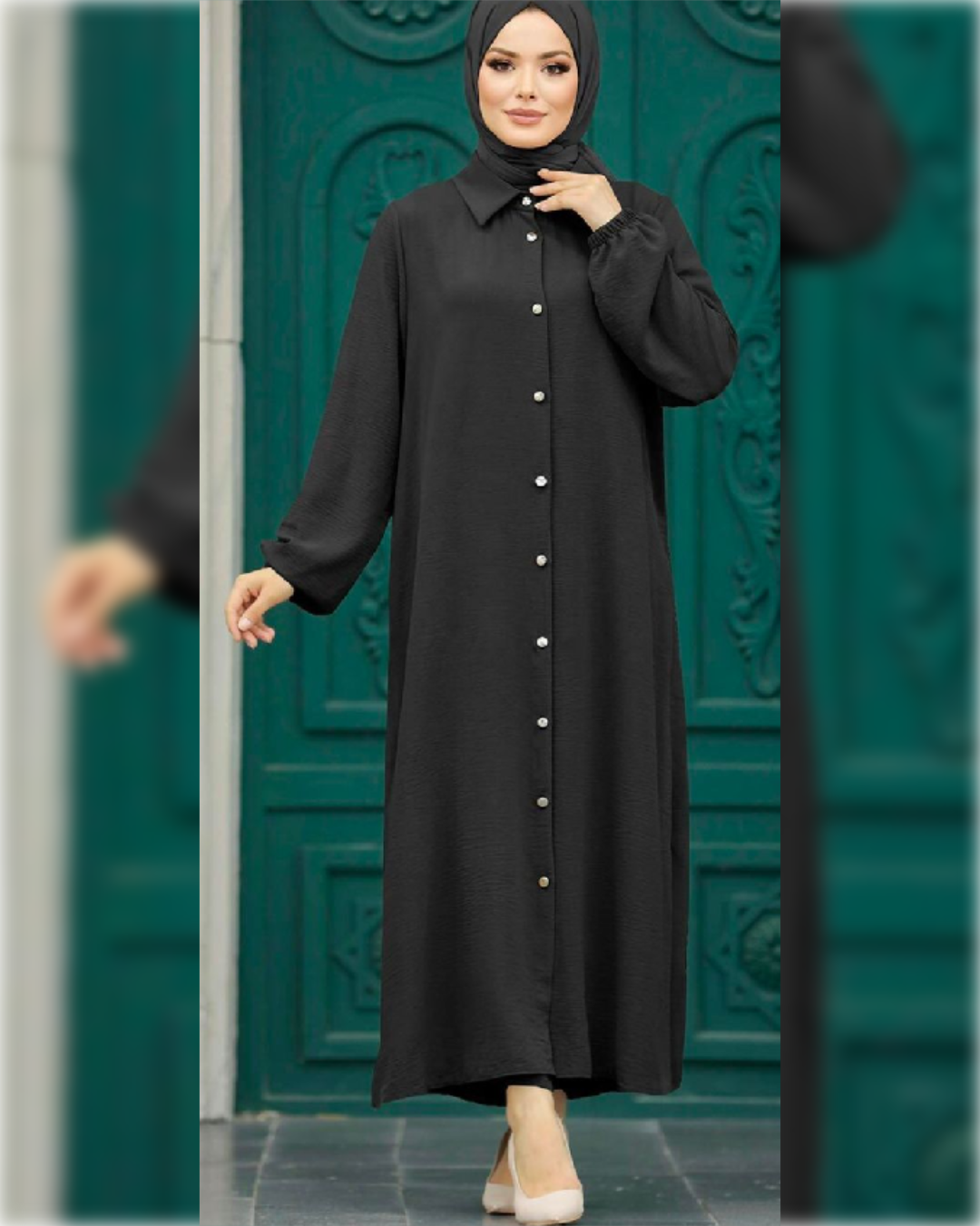 Formal Aerobin 2-Pieces Outfit in Black Shade طقم آيروبين رسمي مكون من قطعتين باللون الأسود الجميل