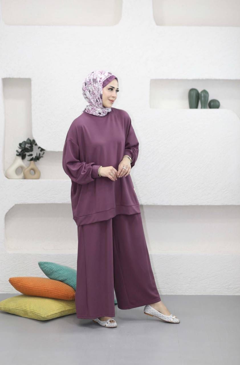 Modest Activewear 2-Pieces Set | طقم رياضي محتشم مكون من قطعتين