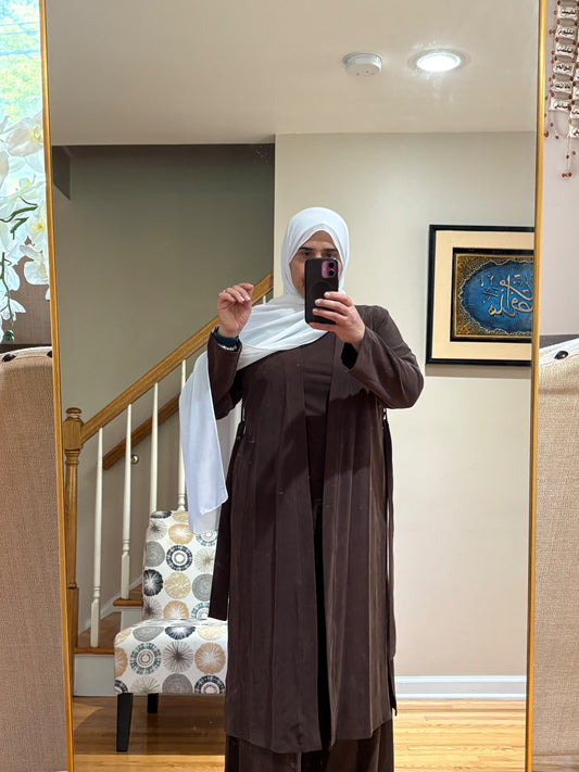 Elegant Modest 3 Piece Set طقم أنيق من ثلاثة قطع