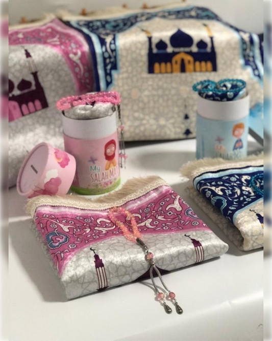 Kids Prayer Gif Set in 2 Gorgeous Shades صندوق الصلاة للأطفال بلونين مميزين