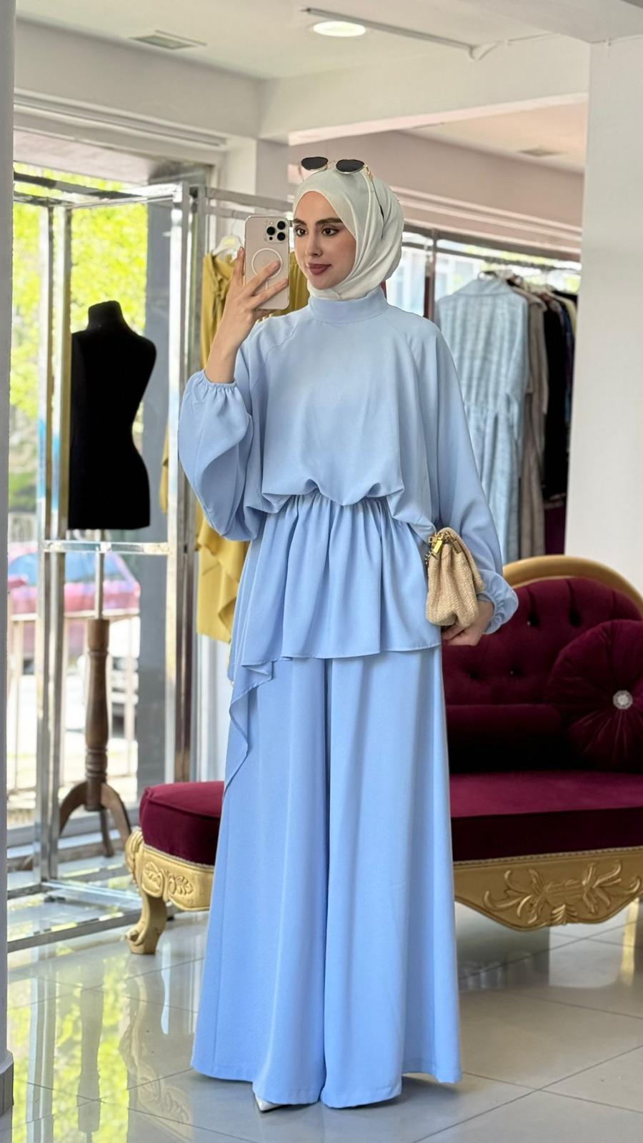 Sophisticated Layered Modest Set طقم كلاسي فخم بطبقات متعددة