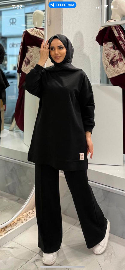 Modest Activewear 2-Pieces Set | طقم رياضي محتشم مكون من قطعتين