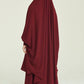 High Quality Women Silky Prayer Dress of 2-Pieces.   طقم صلاة نسائي عالي الجودة من قطعتين من نسيج الحرير الناعم