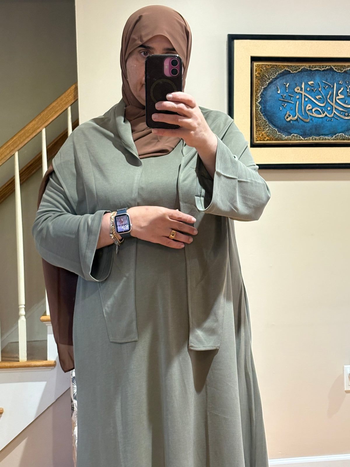 Elegant Oshio Fabric Maxi Dress  فستان   خريفي ماكسي أنيق من نسيج الأوشيو