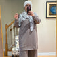 Lily Relaxed Two-Piece Modest Set طقم ليلي الرياضي الانيق من قطعتين