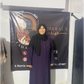 Salam Chic Abaya Dress in Dark Purple Shade عباءة سلام الأنيقة  باللون البنفسجي الغامق الجميل
