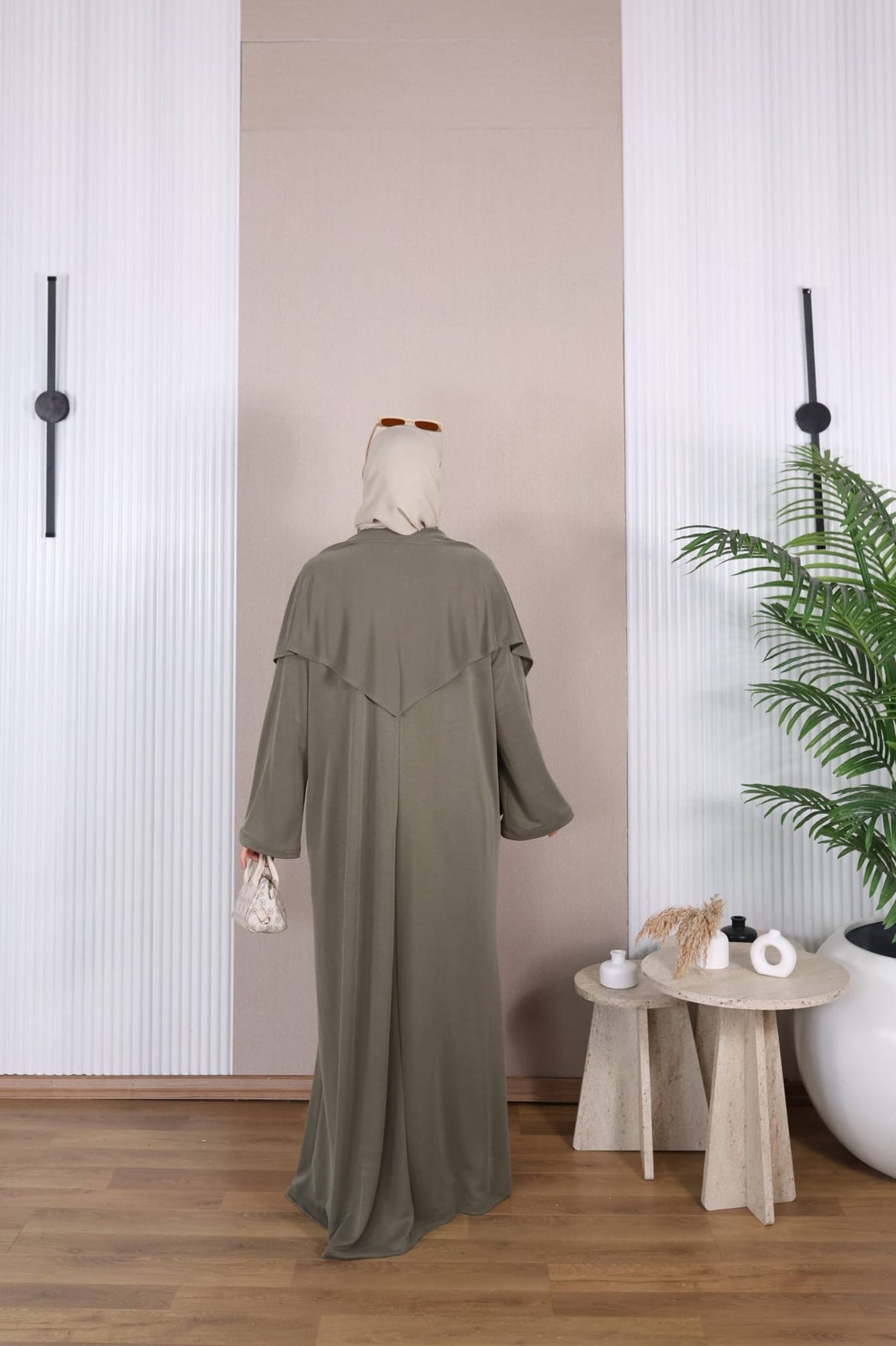 Elegant Oshio Fabric Maxi Dress  فستان   خريفي ماكسي أنيق من نسيج الأوشيو