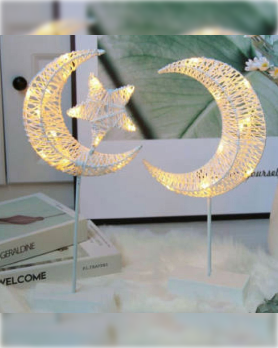 Ramadan Battery Powered Decorative Table Lamps مصابيح رمضان للزينة تعمل بالبطارية