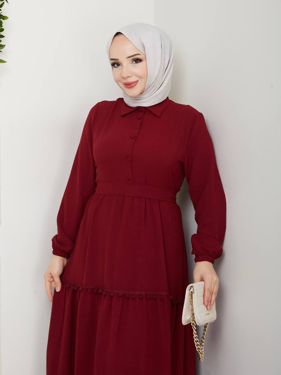 Fatimah Elegant Long Dress فستان فاطمة الأنيق