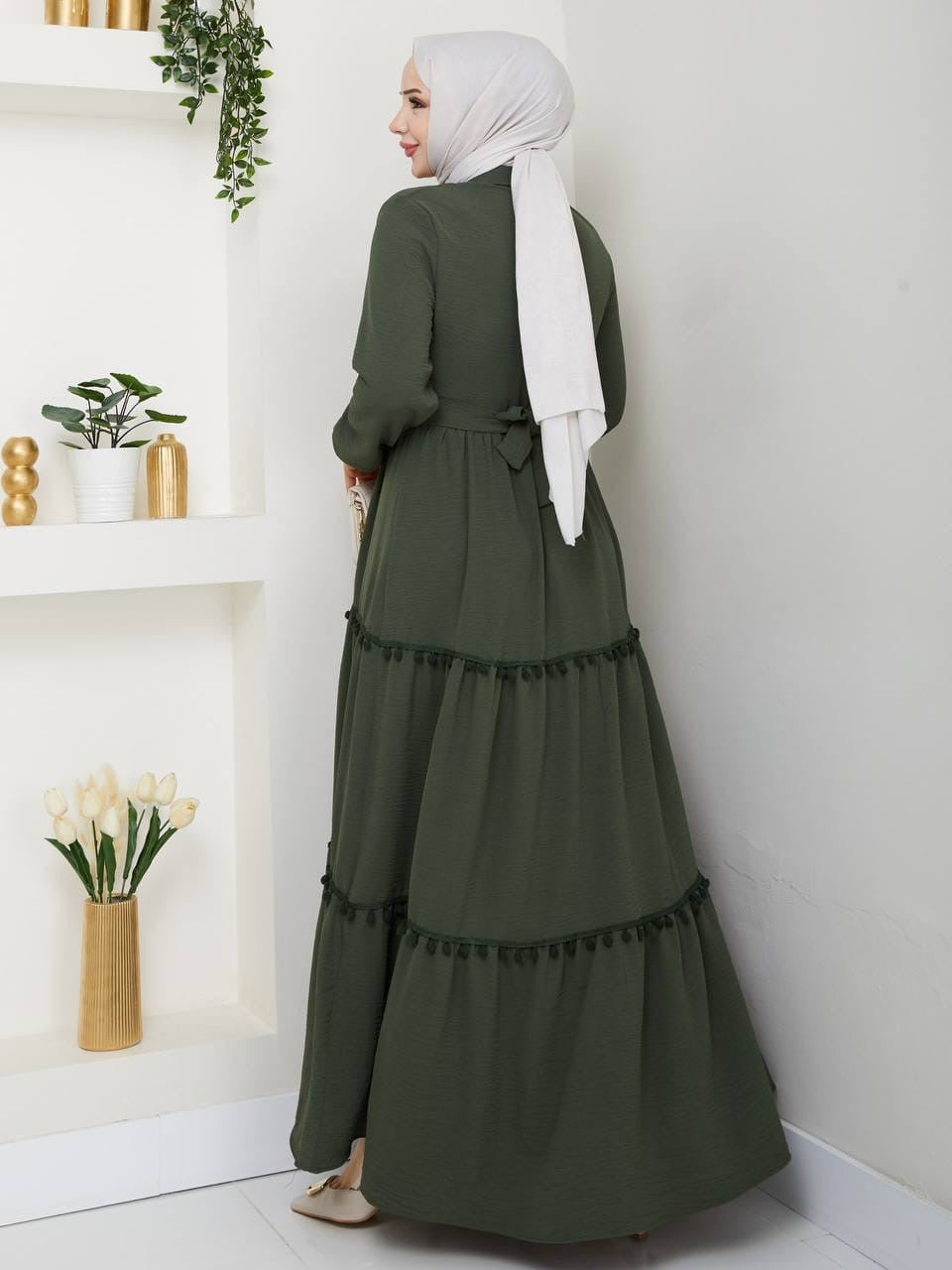 Fatimah Elegant Long Dress فستان فاطمة الأنيق