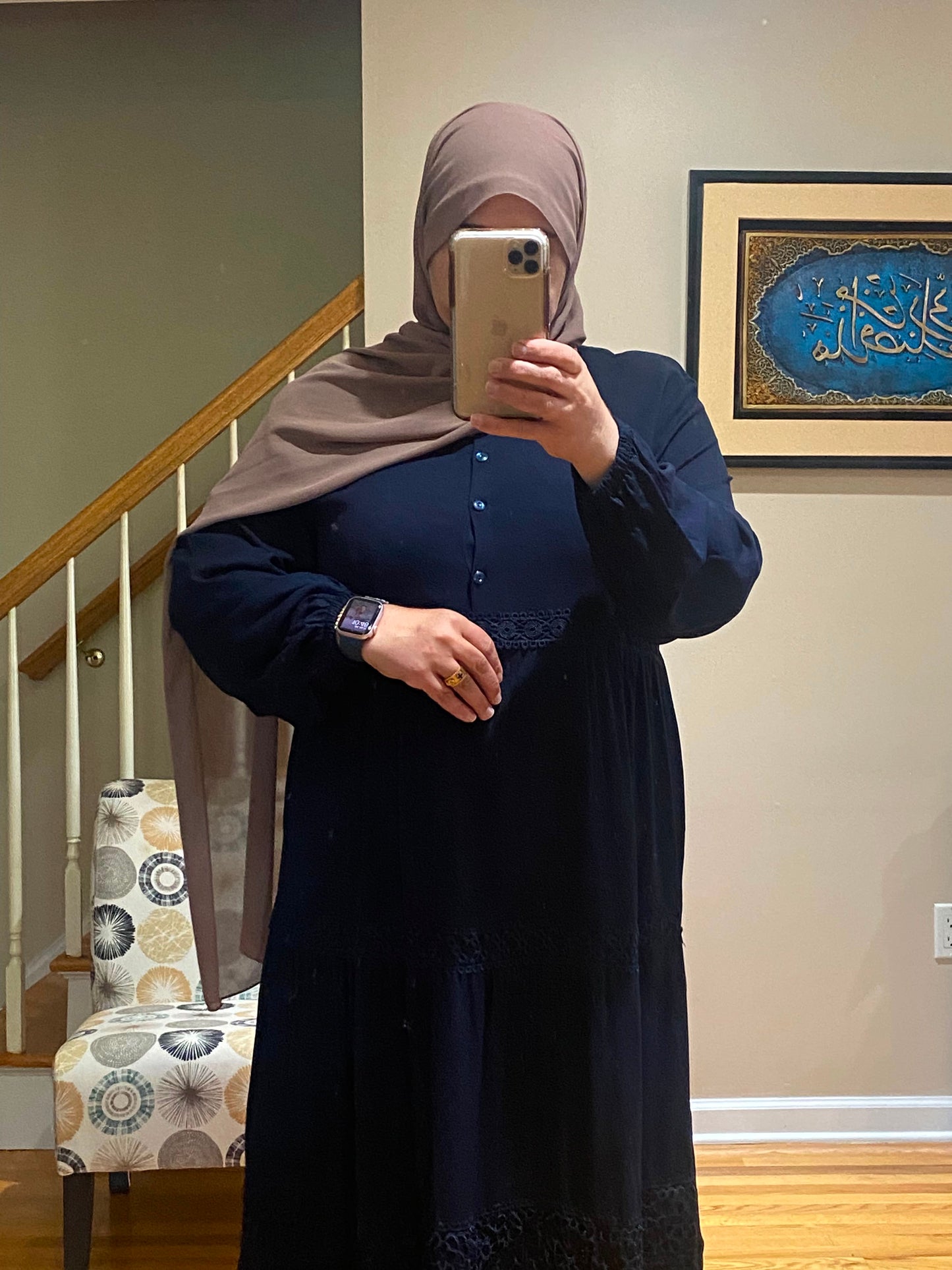 Lily Elegant Tiered Modest Dress