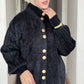 Elegant Long Mohair Knit Cardigan كارديجان طويل بنسيج الموهير الفاخر