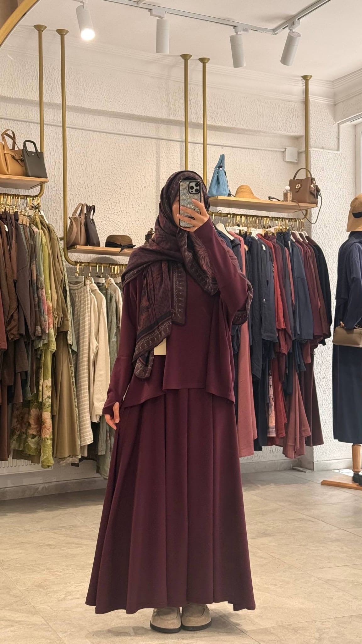 Flowy Modest Two Piece Skirt set  طقم تنورة  محتشم انسيابي مكوّن من قطعتين