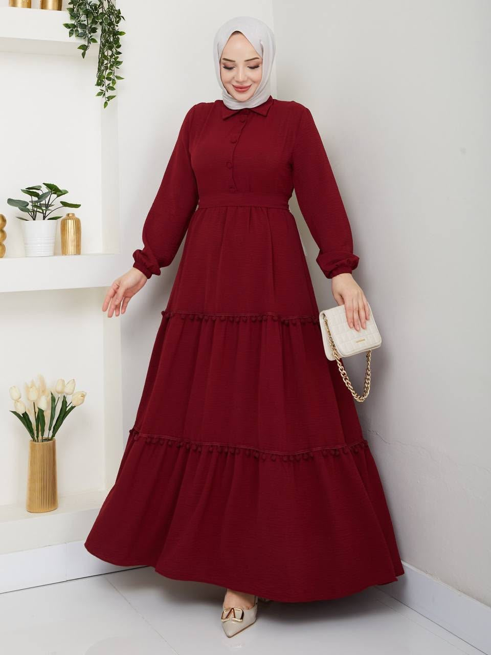Fatimah Elegant Long Dress فستان فاطمة الأنيق