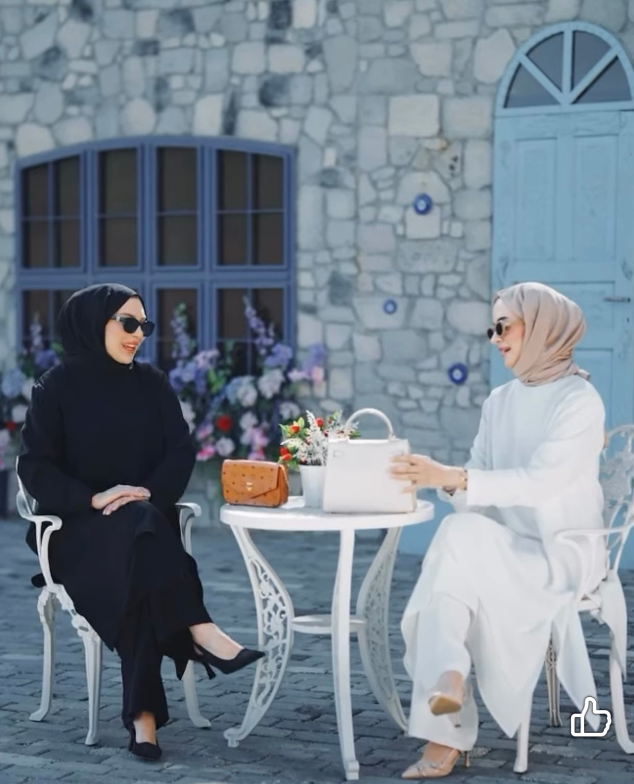 Modern Flowy Wide-Leg Silhouette Set طقم عصري مميز من قطعتين