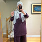 Lily Relaxed Two-Piece Modest Set طقم ليلي الرياضي الانيق من قطعتين