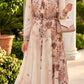 Elegant Floral Maxi Dress in Gorgeous Shades