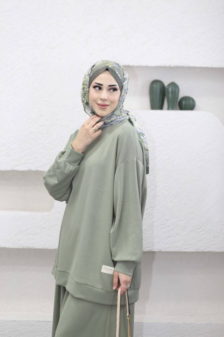Modest Activewear 2-Pieces Set | طقم رياضي محتشم مكون من قطعتين