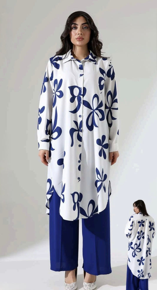 Chiffon Elegant 2-Pieces Set in 3 Beautiful Shades