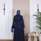 Elegant Oshio Fabric Maxi Dress  فستان   خريفي ماكسي أنيق من نسيج الأوشيو