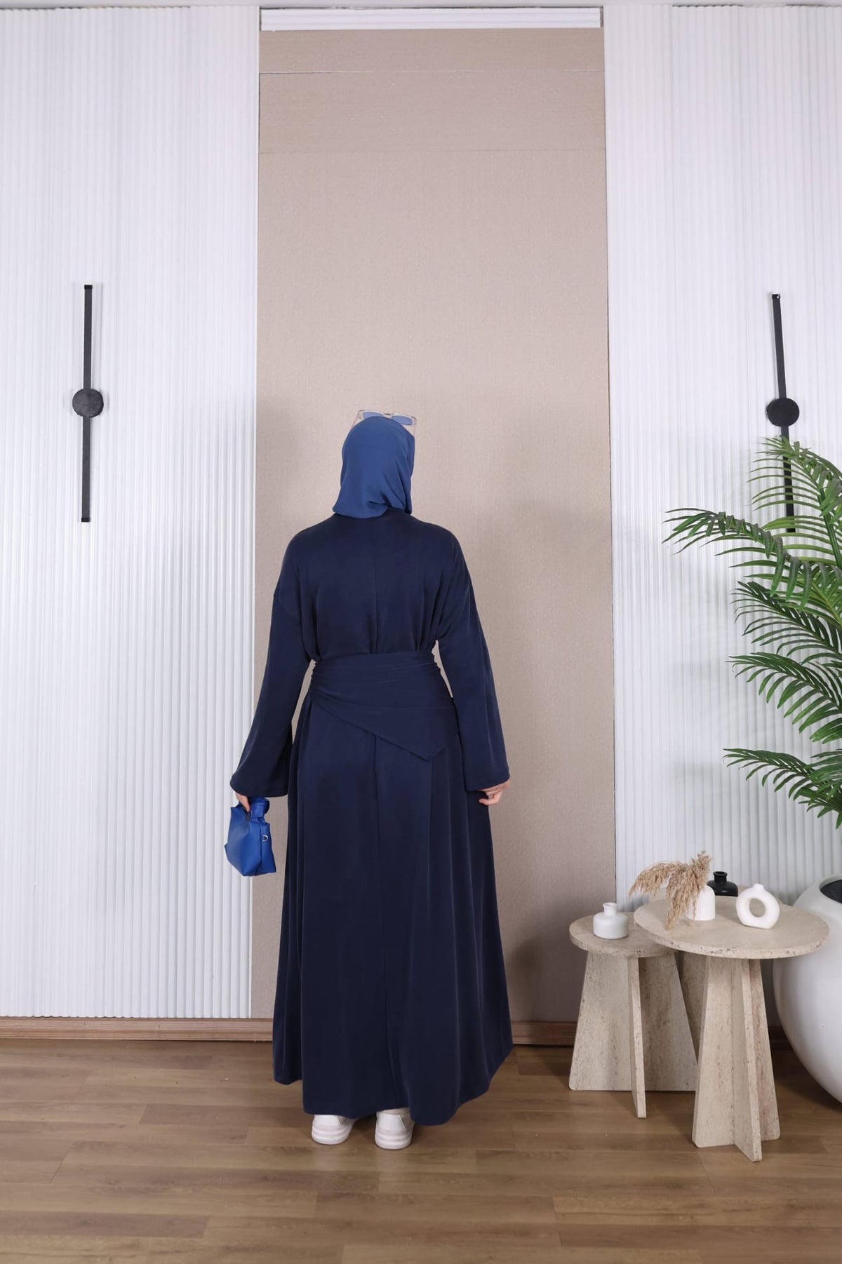 Elegant Oshio Fabric Maxi Dress  فستان   خريفي ماكسي أنيق من نسيج الأوشيو
