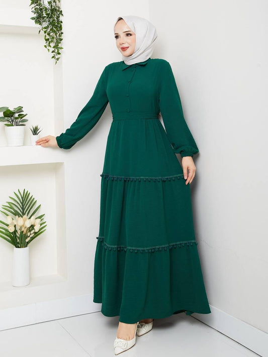 Fatimah Elegant Long Dress فستان فاطمة الأنيق