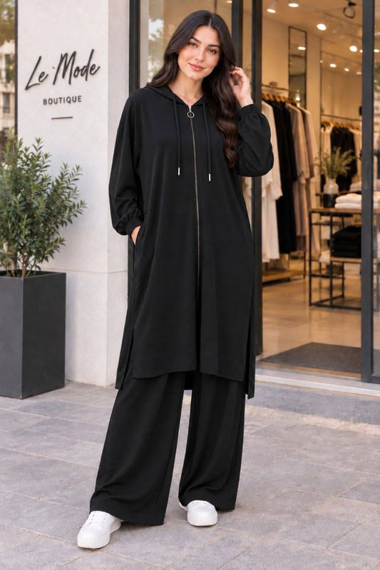 Sporty Modest Two Piece Outfit طقم رياضي محتشم من قطعتين