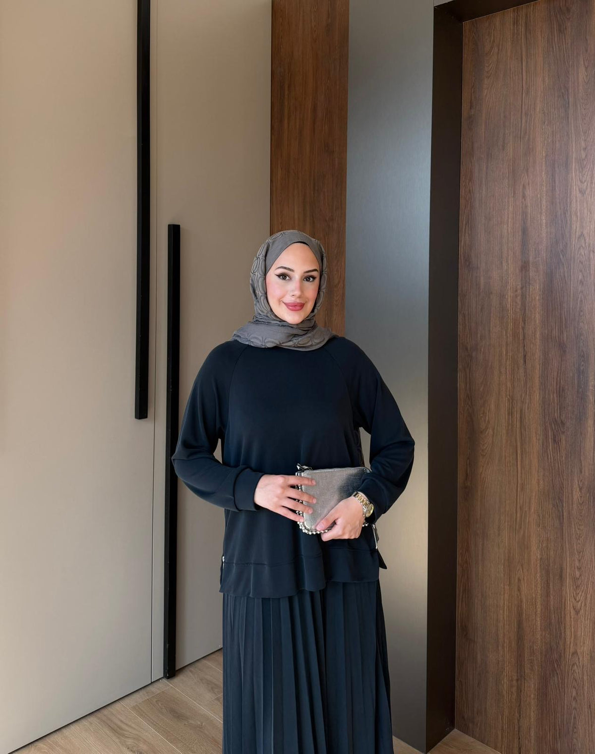 Chic Modest 2 Piece Skirt outfit طقم تنورة أنيق من قطعتين