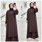 Casual Two-Piece Modest Set in 5 Gorgeous Shades |  طقم عملي محتشم مكون من قطعتين بخمسة ألوان رائعة