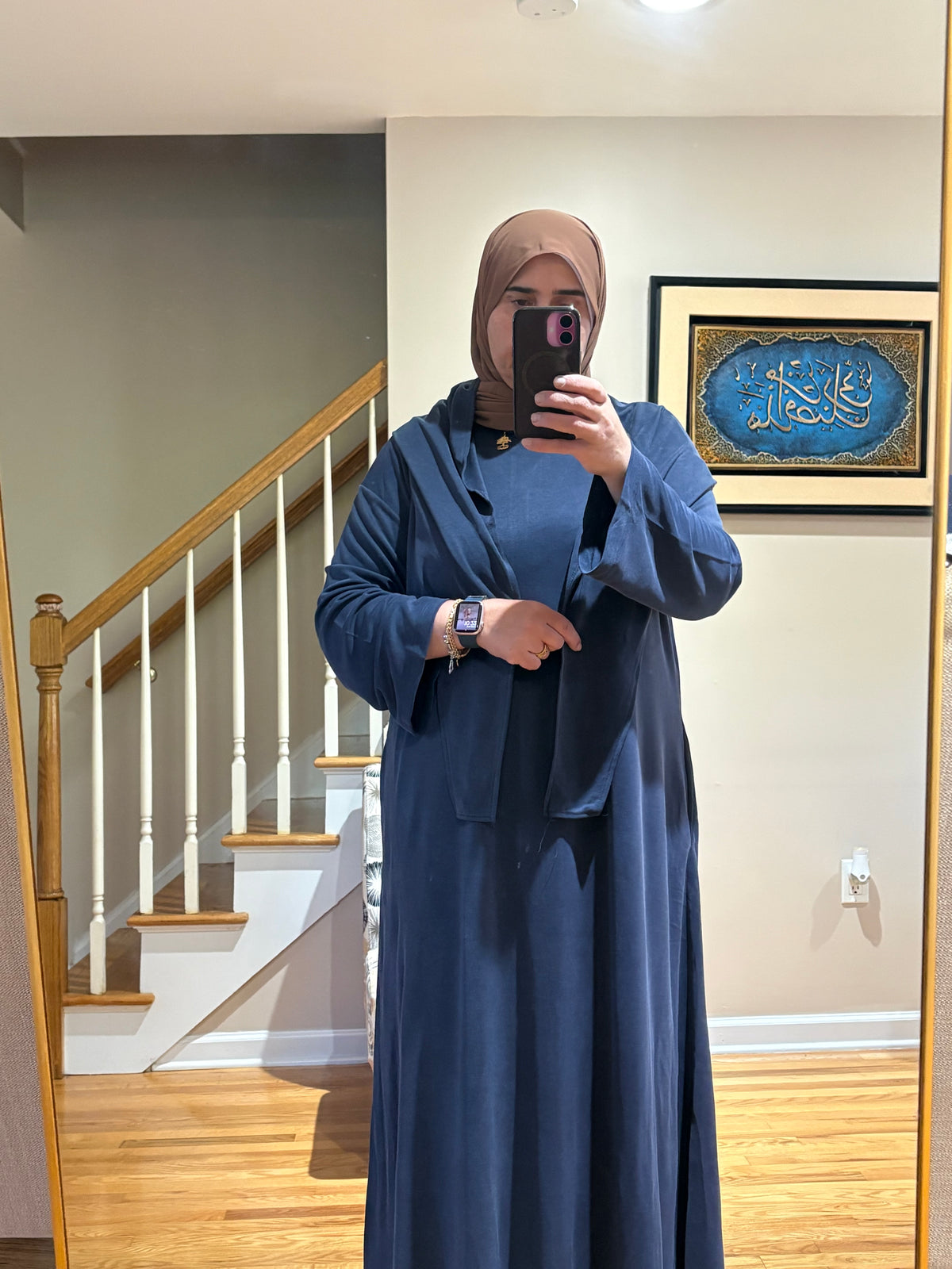 Elegant Oshio Fabric Maxi Dress  فستان   خريفي ماكسي أنيق من نسيج الأوشيو