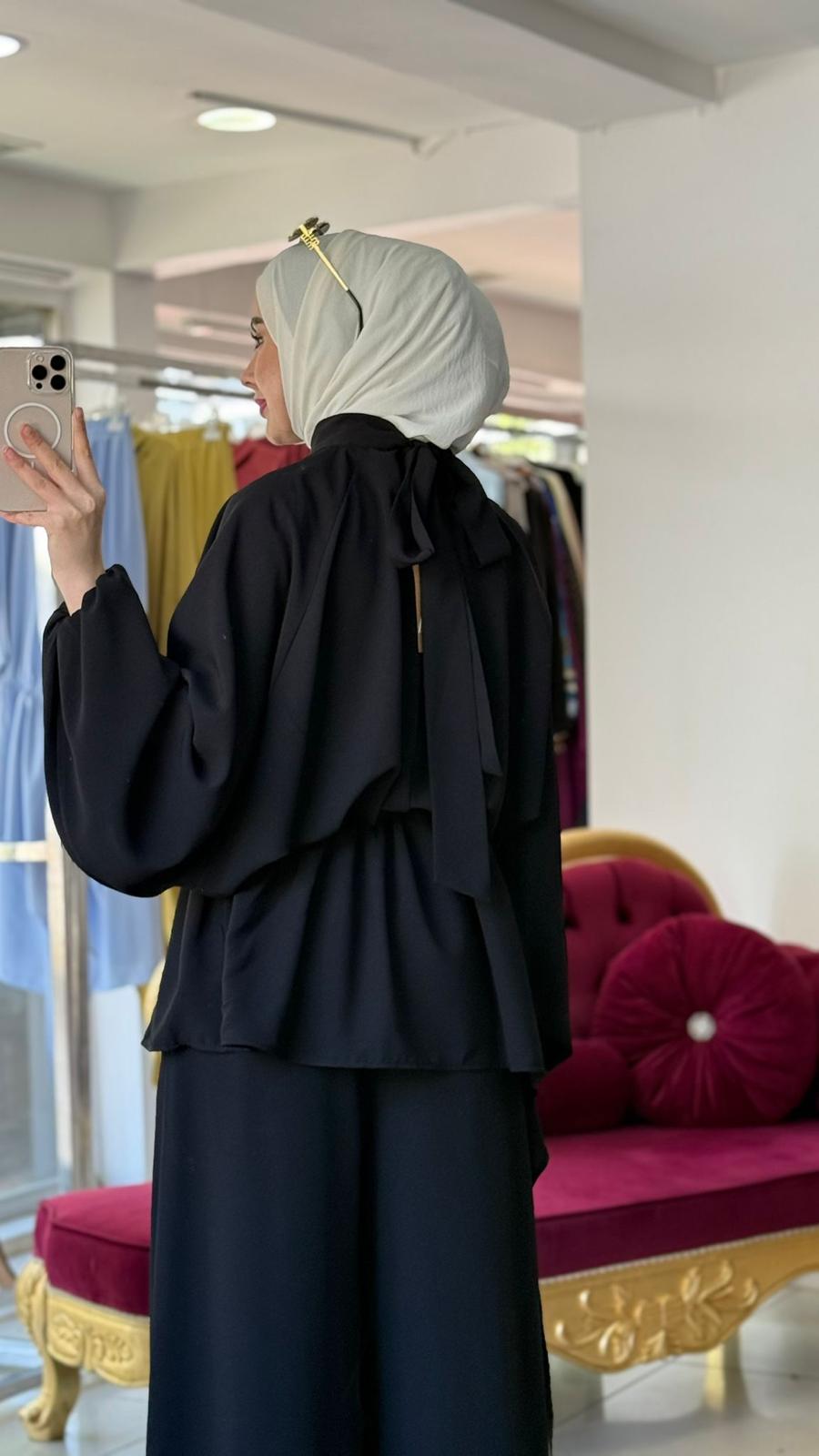 Sophisticated Layered Modest Set طقم كلاسي فخم بطبقات متعددة