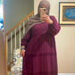 Lily Elegant Tiered Modest Dress