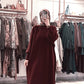 Maysoon Elegant Soft Wool Dress. فستان ميسون الأنيق من الصوف الناعم