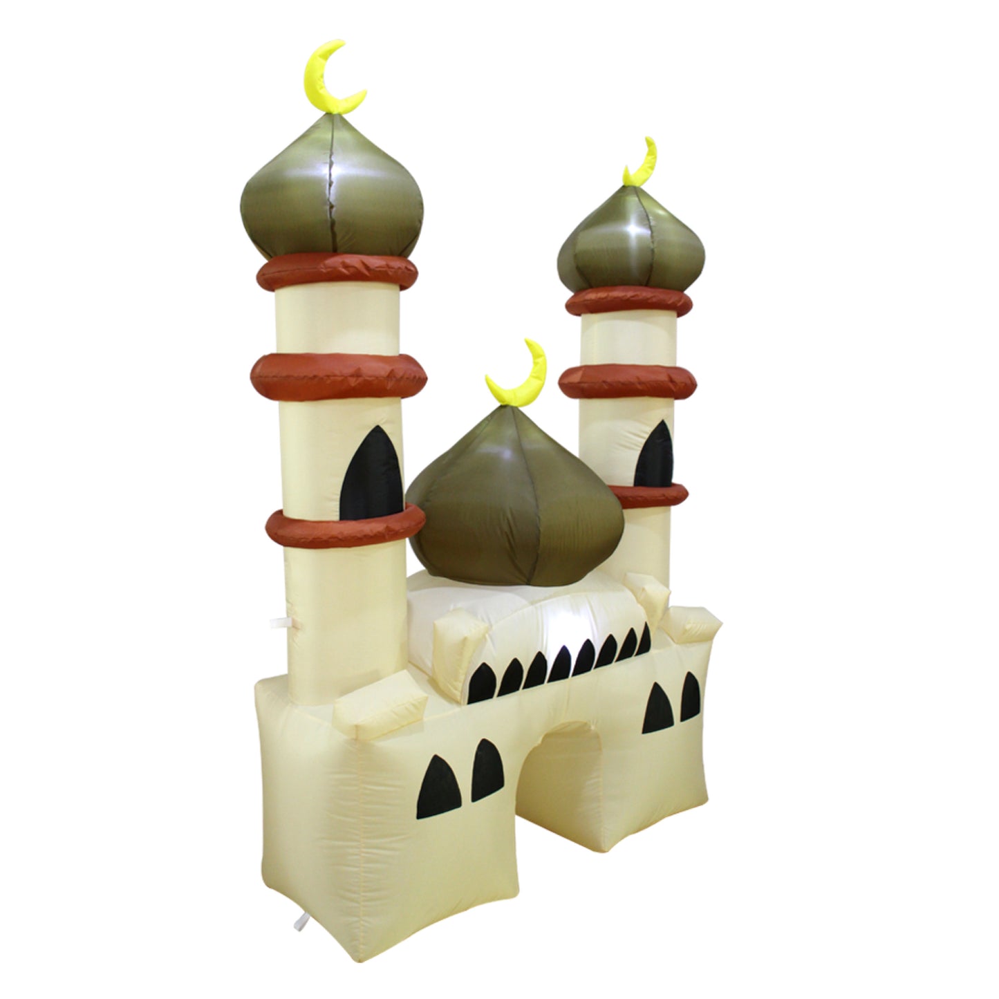 Islamic Inflatable 6 ft Mosque Balloon for Ramadan  بالون زينة لرمضان على شكل مسجد بارتفاع يصل الى 6 أقدام