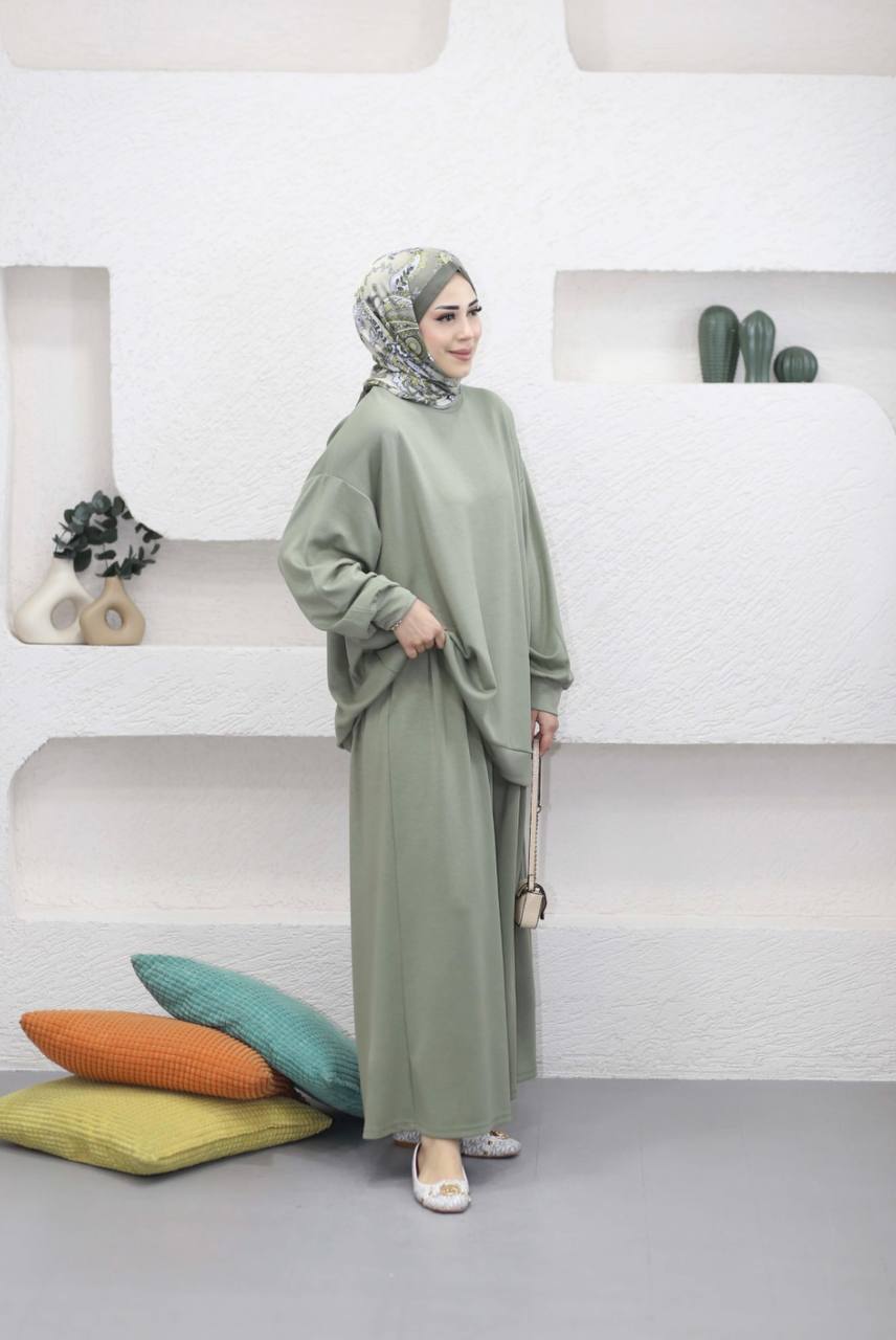 Modest Activewear 2-Pieces Set | طقم رياضي محتشم مكون من قطعتين