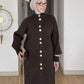 Elegant Long Mohair Knit Cardigan كارديجان طويل بنسيج الموهير الفاخر