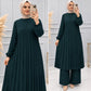 Hiba Elegant Pleated Modest outfit