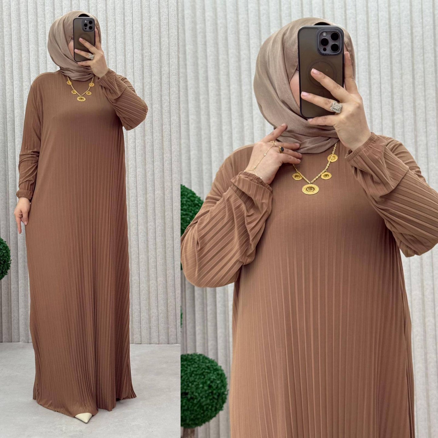 Fatimah Long Casual Dress | فستان فاطمة الطويل العملي