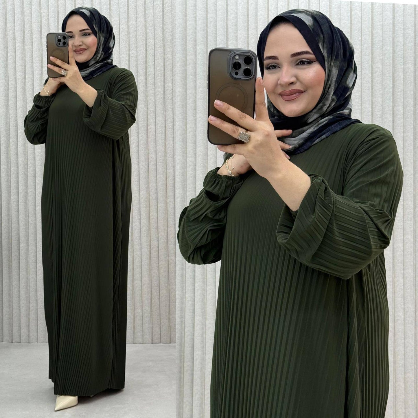 Fatimah Long Casual Dress | فستان فاطمة الطويل العملي