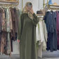 Maysoon Elegant Soft Wool Dress. فستان ميسون الأنيق من الصوف الناعم