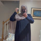 Hiba Elegant Pleated Modest outfit طقم هبة الانيق بكسرات