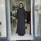 Elegant Button-Front Two-Piece Set | طقم انيق من قطعتين