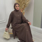 Elegant Button-Front Two-Piece Set | طقم انيق من قطعتين