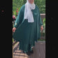 Lycra 2-Piece Modest Outfit – Effortless Elegance, Unmatched Comfort in Green