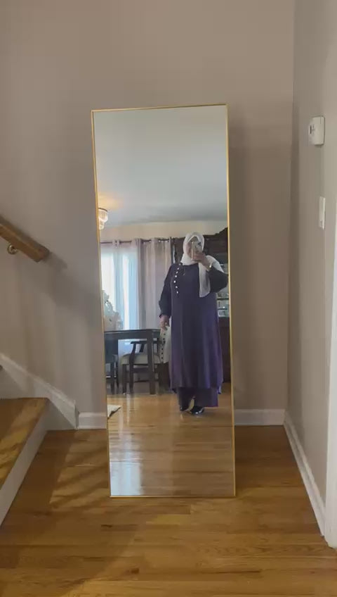 Formal Georgette 2-Pieces Outfit in Plum Shade  طقم جورجيت رسمي مكون من قطعتين باللون التوتي الجميل