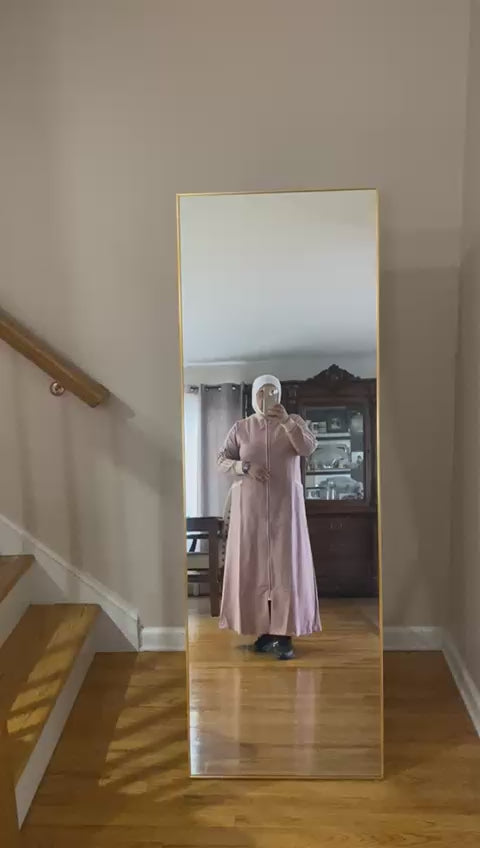 Casual Abaya Dress in 3 Gorgeous Shades  عباءة رياضية عملية من القطن الناعم بثلاثة  ألوان مميزة