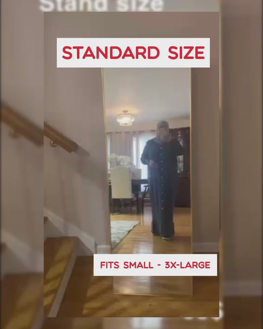 Cozy Fall - Winter Elegant Gray Button-Down Dress 🩶🩶 فستان خريفي شتوي دافئ بأزرار بشكل قلوب باللون الرمادي الجميل