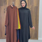 Zahra- Classic Elegant Abaya Dress | فستان/عباءة زهرة الأنيقة