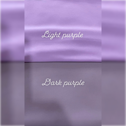 Georgette Hijab in Purple Shades حجاب الجورجيت بدرجات اللون البنفسجي الجميل